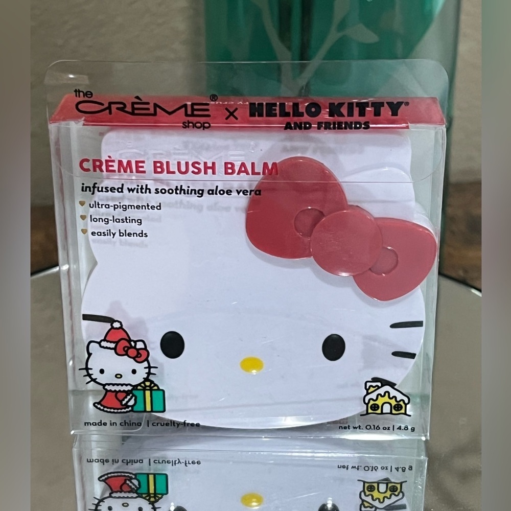 The Crème Shop x Hello Kitty Crème Blush Balm in Cranberry Crush, new!